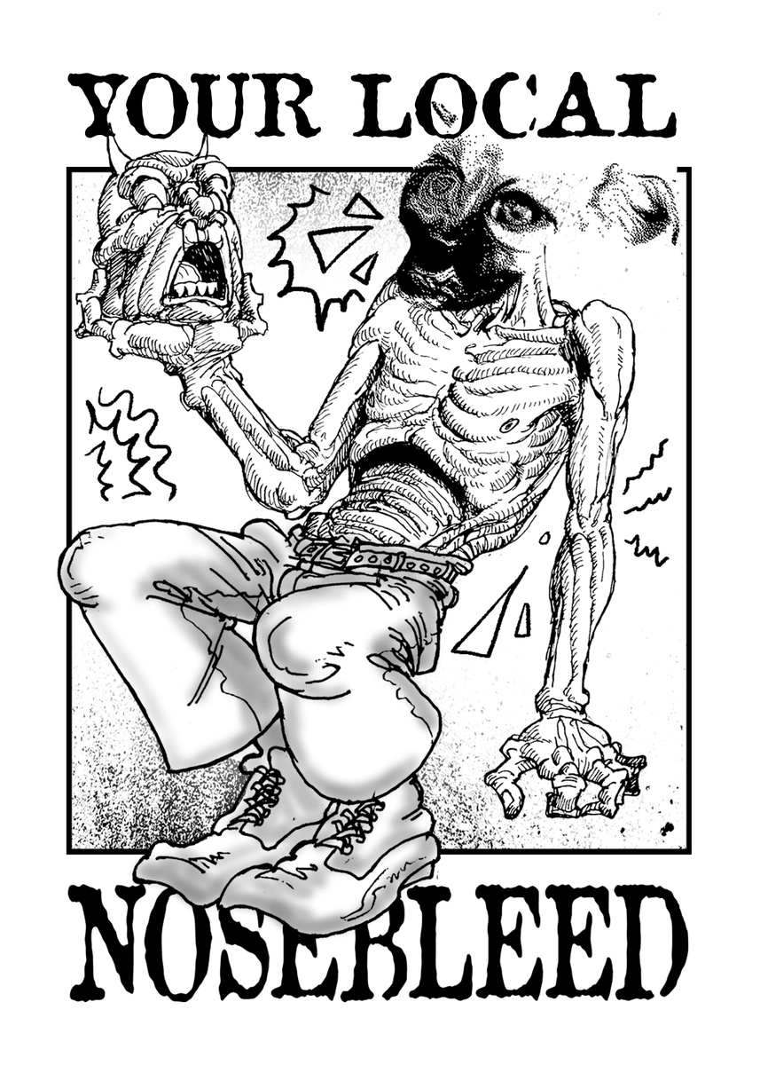 nosebleedmag's tweet photo. "miniprint" archive (1 of 4) by @scurb0 https://t.co/SRvtCtsWbh