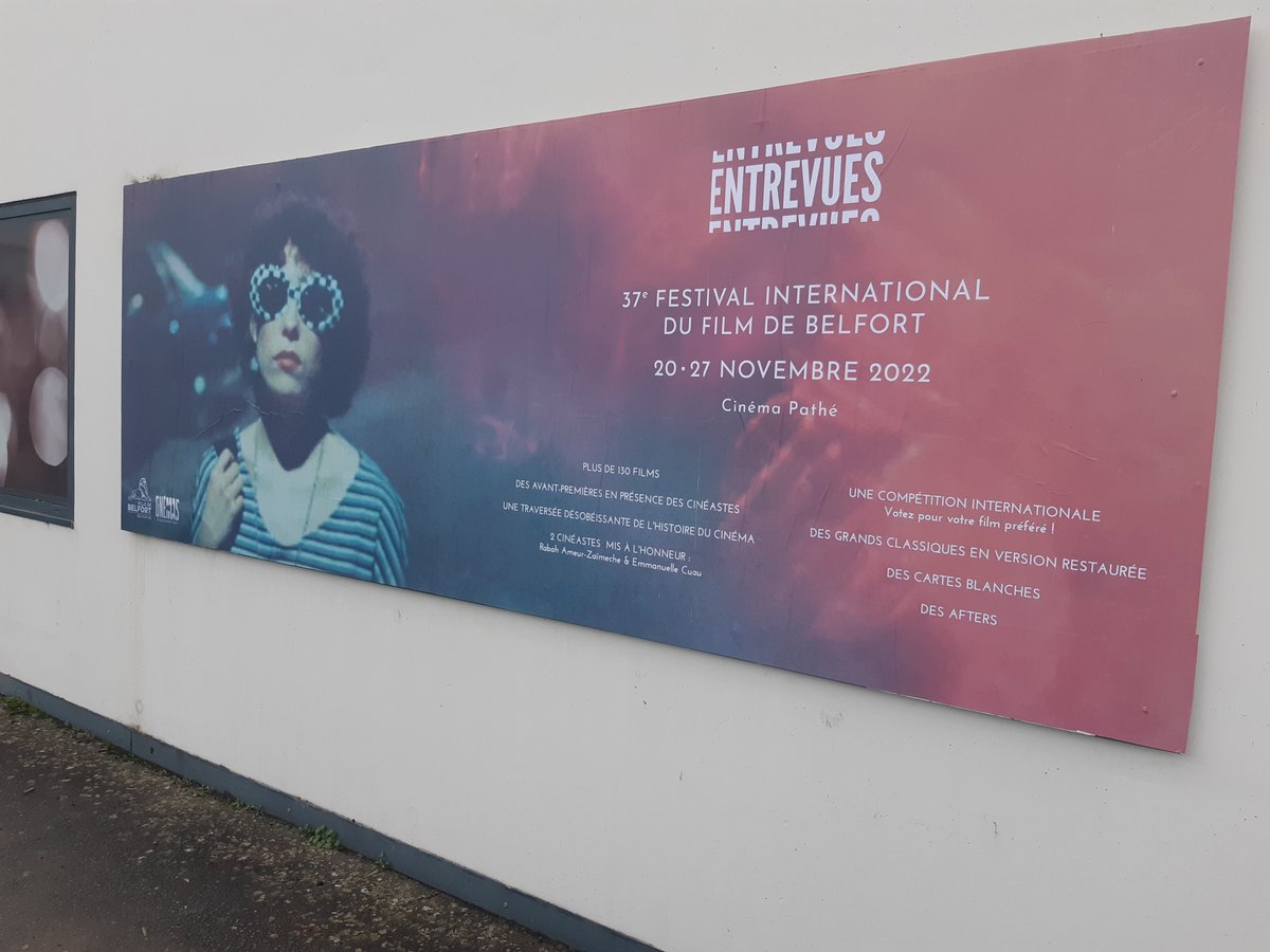 geoffreynabavia's tweet photo. C'est parti pour les #Entrevues ! Festival des premiers, deuxièmes et troisièmes films, à Belfort, édition 2022. @FestivalBelfort .@Toutelaculture https://t.co/s38NkTDmVx