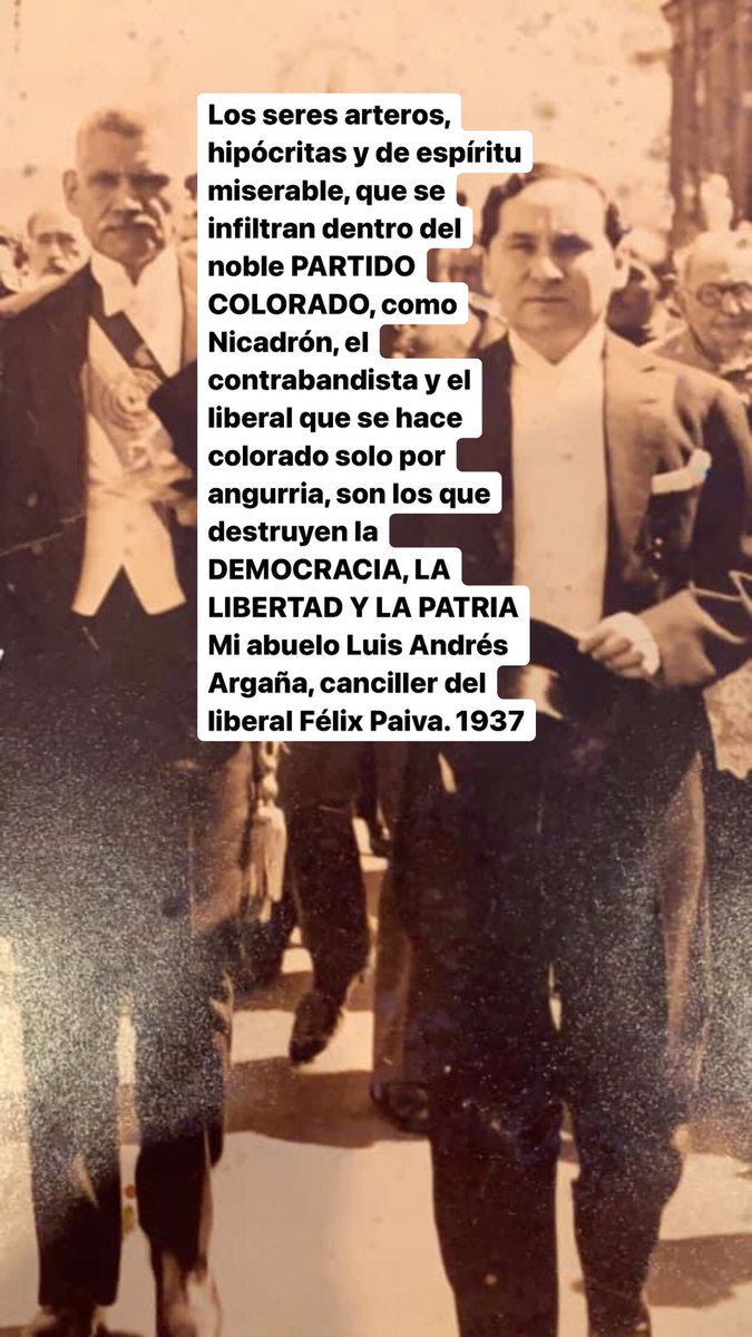 Por un Paraguay sin hampa organizada y sin ladrones públicos estructurados! Por un Py próspero y con justicia