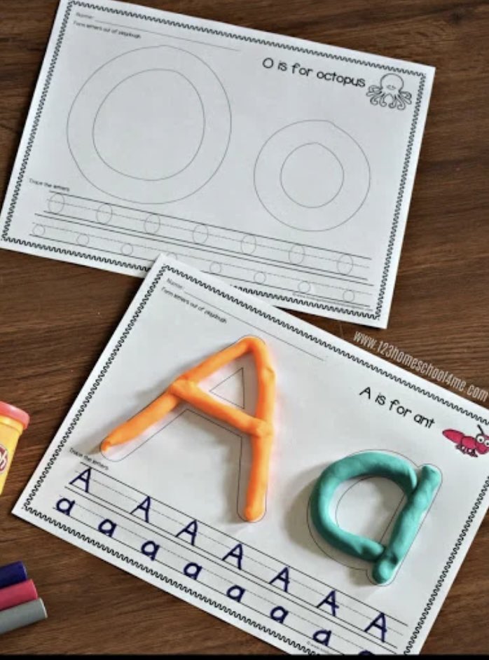 For my placement, I am in a JK/SK classroom and the students have been loving using play dough to make the “letter of the week”! It allows the students to practice making their upper and lower case letters with hands-on play! Here is an example.  <a href="/PJLanguageArts/">PJ Language Arts Methodology UWindsor</a>