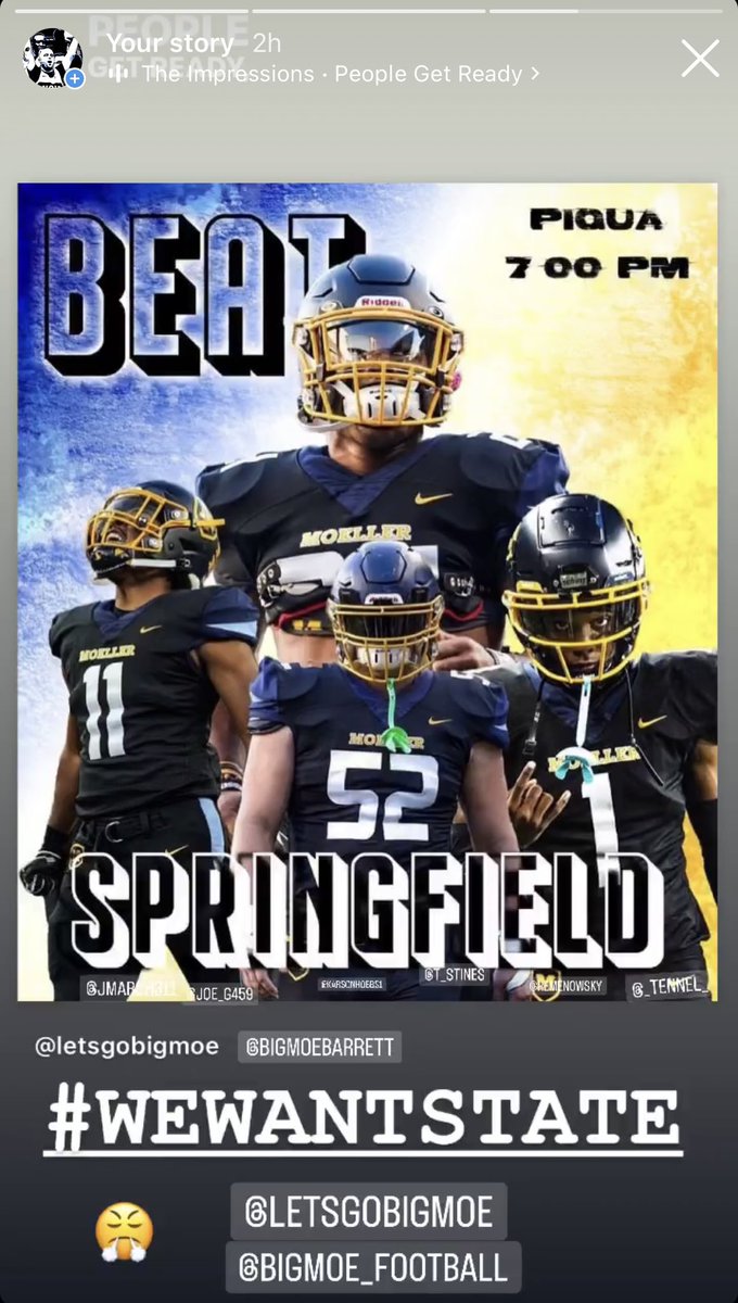 JJustinB's tweet photo. #WEWANTSTATE @MoellerFootball @LetsGoBigMoe #BeatSpringfield #FloatHungry https://t.co/3TGO9T82E2