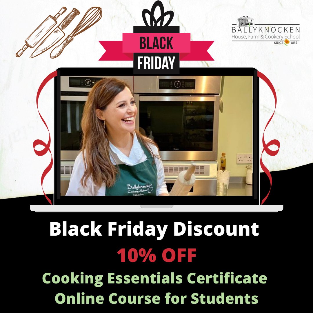 Cfulvio's tweet photo. This #BlackFriday weekend, get 10% off myΒ Cooking Essentials Certificate Course for Studentsπ©βππ©βπ³π¨βππ¨βπ³
Reduced to 126 e. Offer available at the link below until Midnight Sunday!
https://t.co/6xkVXcXYsq
.
#onlinecookerycourse #studentcookerycourse #studentcooking https://t.co/KZRLZfVwF2