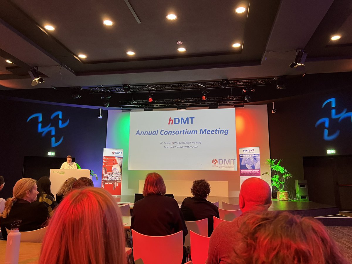 ManiDiba_'s tweet photo. Very much enjoyed attending the annual meeting of the Dutch Consortium for Human Organ and Disease Model Technologies @hdmt_technology! Inspiring to see the progress many groups are making in this area across the Netherlands!
#TissueModels #OrganOnChip https://t.co/GltkkK5fVK
