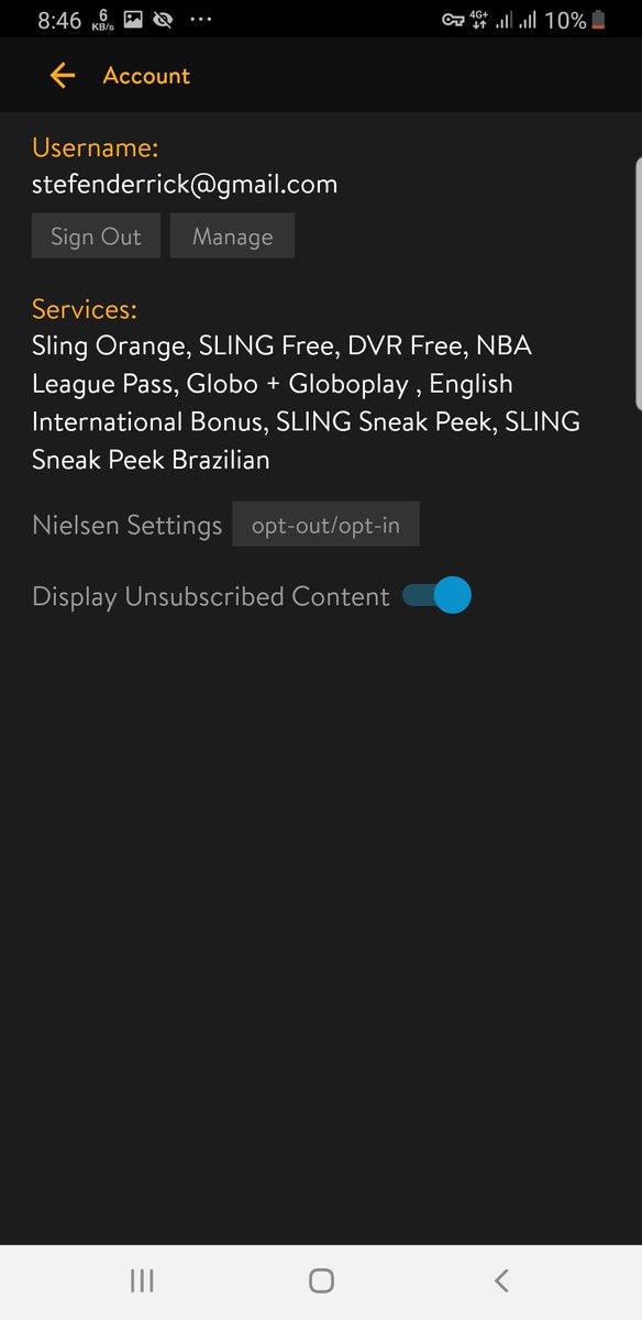 DirectvH's tweet image. We have sling orange and sling blue with any addons you'll. Want at the best prices

DM us today for prices