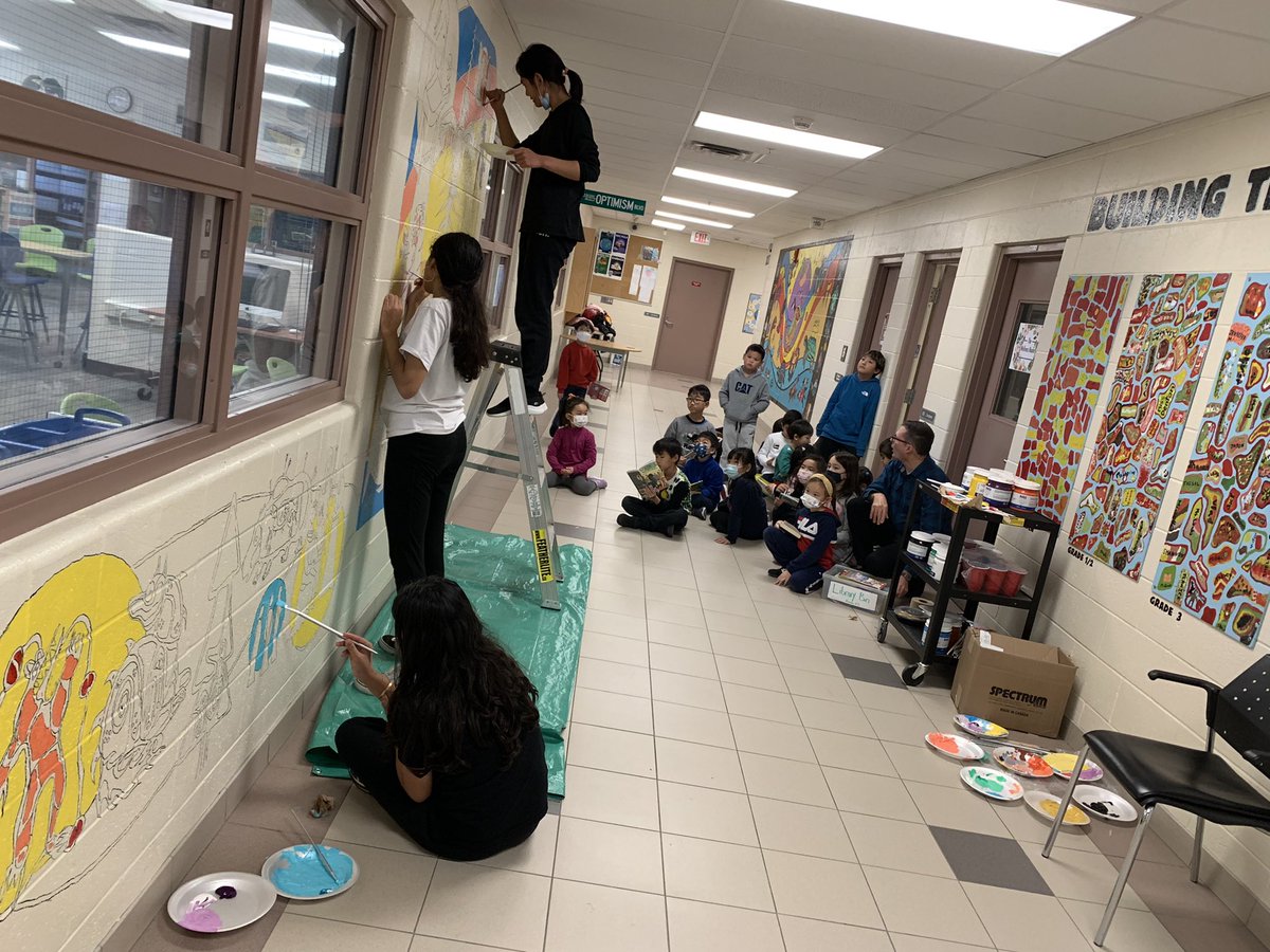 Ahsennase's tweet photo. We have three weeks (3 days) to go, plus one day for our “closing”… will we make it on time?

Had a small fry audience this morning

Painting Haudenosaunee stories at @RedstonePS in @YRDSB https://t.co/nPczWUXJIL