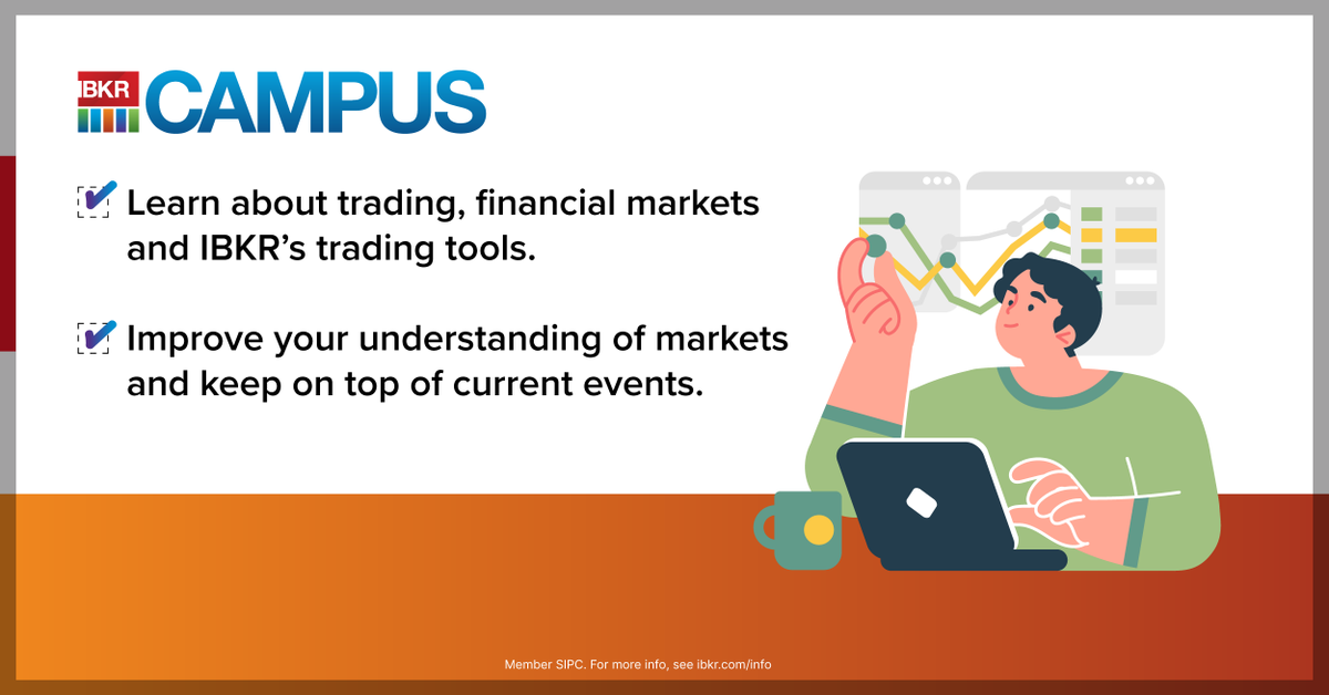 Wondering where to get free courses, #insights and expert commentary on financial markets, trading, and #IBKR's trading tools? Look no further, head over to IBKR Campus: ibkr.com/campt