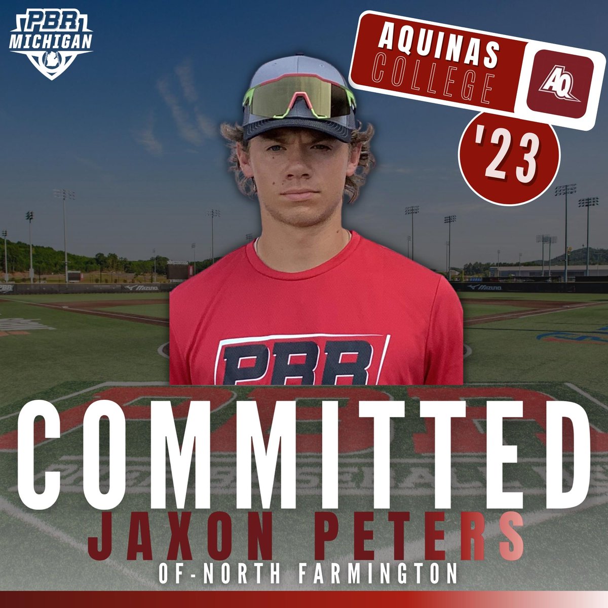🚨Congrats to 2023 Jaxon Peters on his commitment to Aquinas College.🔐

Check out his profile here 👉 prepbaseballreport.com/profiles/MI/Ja…

<a href="/jaxonpeters11/">Jaxon Peters</a>