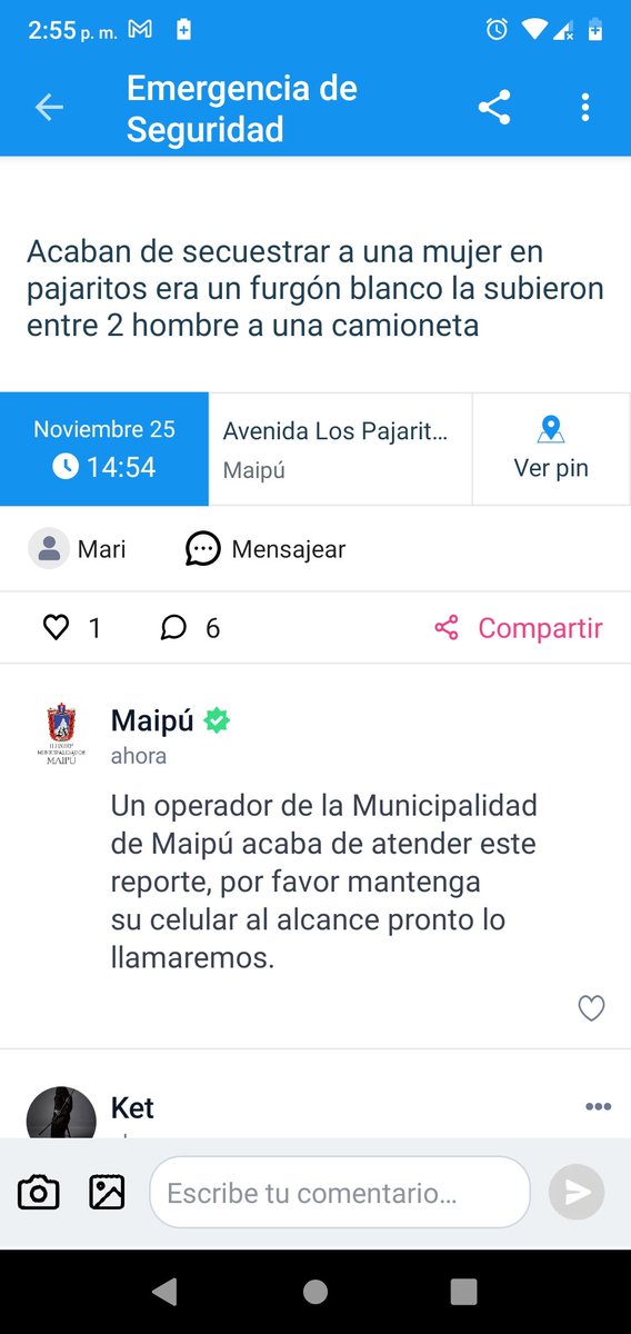 paulaever's tweet photo. Recién en Maipú , pajaritos @PDI_CHILE https://t.co/fr8IdJOLWD