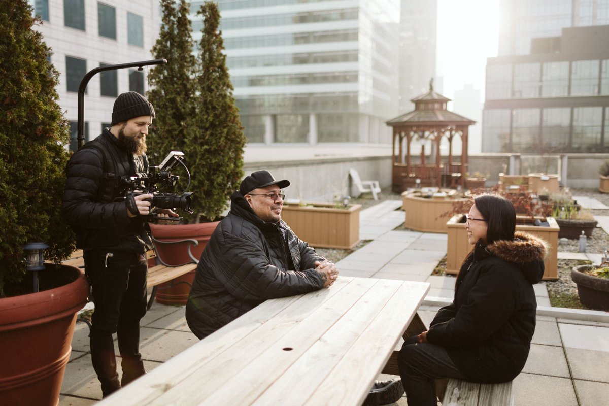 SalArmyBC's tweet photo. Here are some behind-the-scenes photos from filming our Hero for Hope story, which will be premiered at this year's Hope in the City Breakfast presented by @scotiabank on December 7th.

Secure your table or seat today at https://t.co/0ksA0TuiTE

#GivingHopeToday #HITCB https://t.co/k85Y25eJ9A