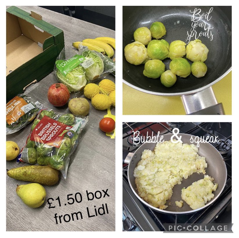 AdultCaerphilly's tweet photo. Are you cooking in a budget? Have a look at what our class did with an @LidlGB £1.50 fruit and veg box. A few store cupboard ingredients and voila! @poblgroup https://t.co/4sb39NJf30
