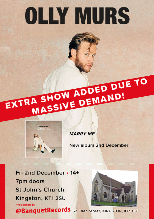 ollymurs's tweet photo. Tickets on sale at 11am tomorrow✌🏻
https://t.co/LrpFqqVcxb https://t.co/8ANjJnxuHs