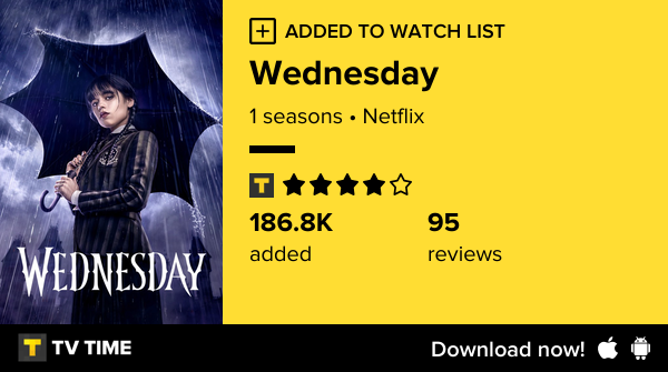slytherclawft's tweet photo. I've just started following Wednesday https://t.co/KYLTI0NyCg #tvtime https://t.co/bMa8tlm4gj
