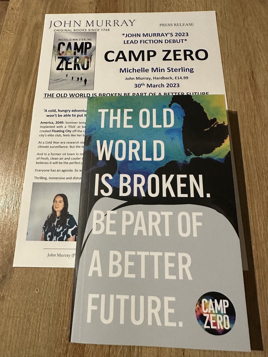 annecater's tweet photo. Iโve had my eye on this for ages!
#ReadCampZero by Michelle Min Sterling from @johnmurrays
Huge thanks @Yassa_Yassa
Publishes 30 March https://t.co/rAesYysbxh