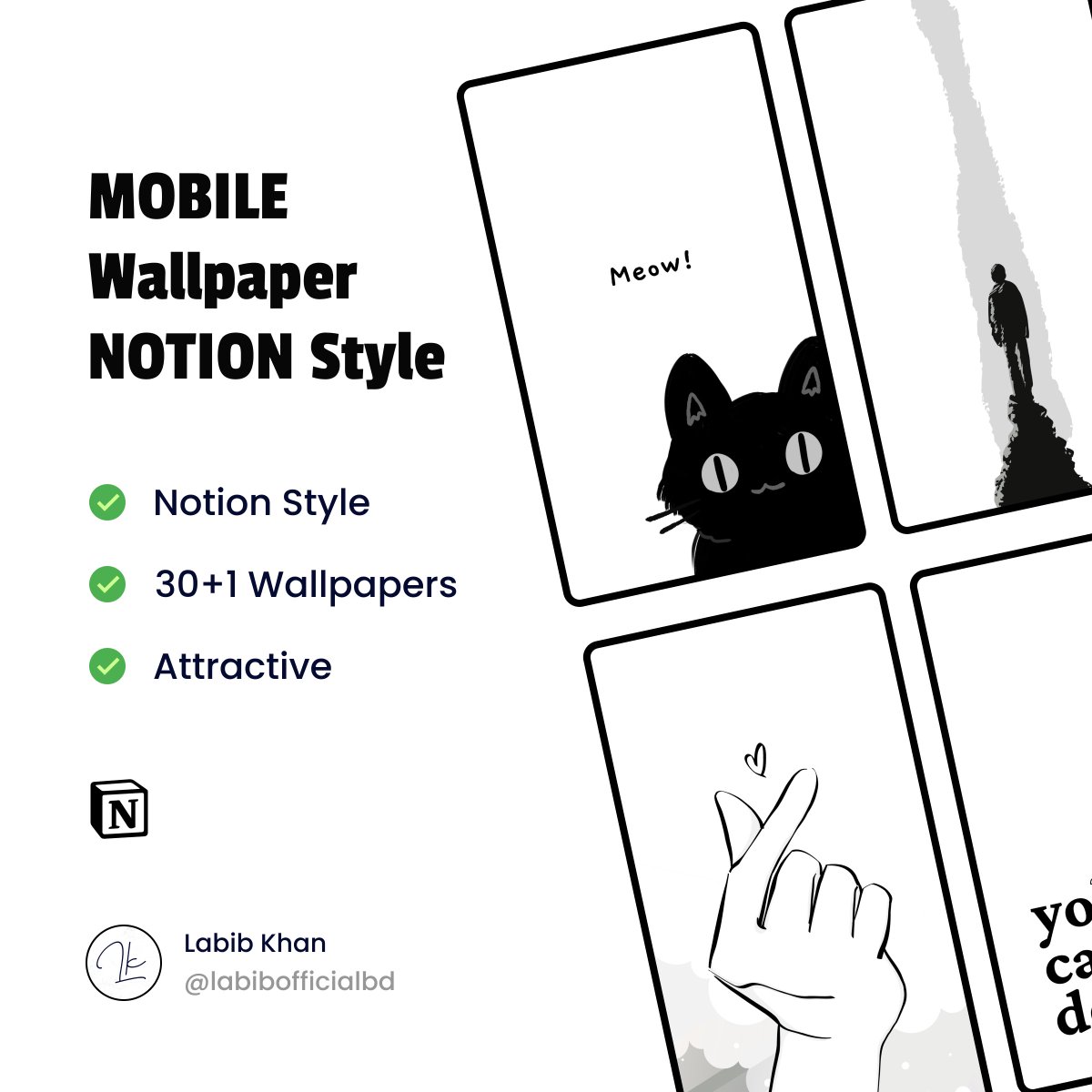 🚀 ANNOUNCEMENT 🚀

I'm launching <a href="/NotionHQ/">Notion</a> Styled MOBILE Wallpaper

Steal it now for $0
RT &amp; Reply🤍 below, and I’ll DM you the link!

Follow me so I can DM you. 
#notion #notiontwt #Wallpapers #mobilewallpaper