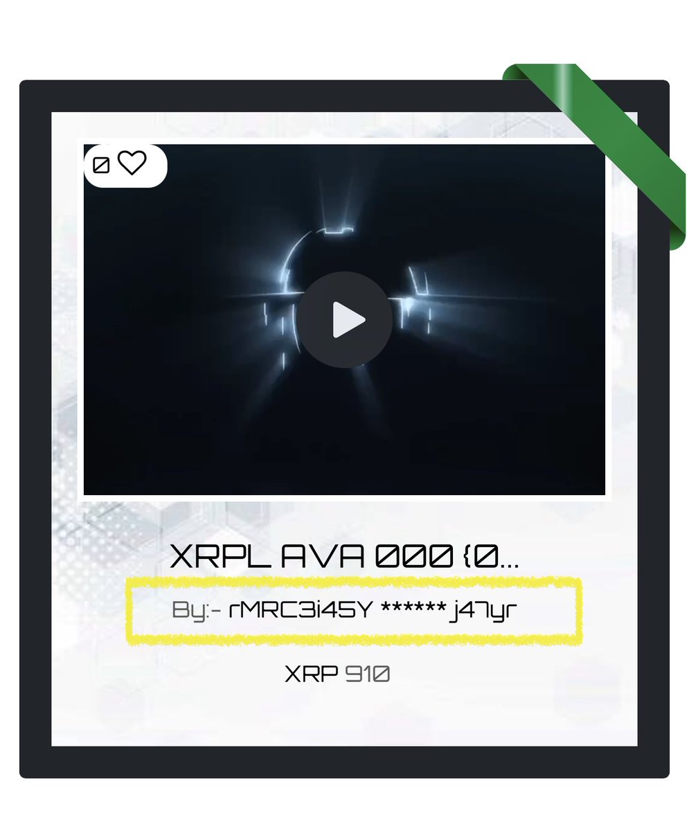DPMF_LABs's tweet photo. You cannot stop files being duplicated on a decentralised network. But you can validate a NFT through the issuer. Always remember to check your artists issuer address. The code cannot be duplicated on the ledger… educate each other. 👍 

Our AVAs will always be ‘rDPMFNFTs******’ https://t.co/UWMGkxHgO6