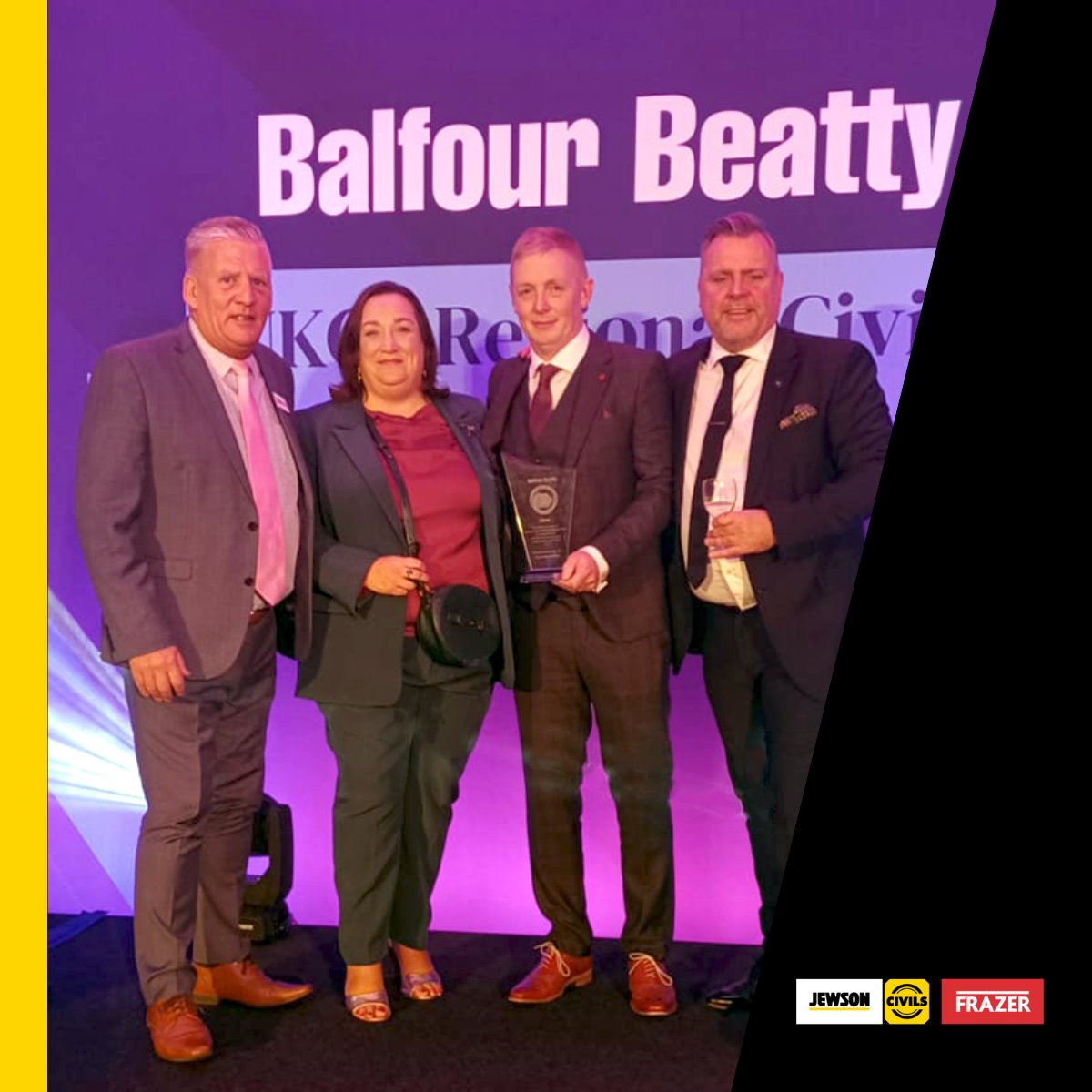 Jewson Civils Frazer (@civilsutilities) on Twitter photo Proud to announce that we won an Environmental & Sustainability award at the <a href="/balfourbeatty/">Balfour Beatty</a> UKCS Regional Civils Supply Chain Awards last night. Our ‘Net Zero Heroes’ gamification programme has been used to train our colleagues on our journey towards #NetZero. Proud to announce that we won an Environmental & Sustainability award at the <a href="/balfourbeatty/">Balfour Beatty</a> UKCS Regional Civils Supply Chain Awards last night. Our ‘Net Zero Heroes’ gamification programme has been used to train our colleagues on our journey towards #NetZero.