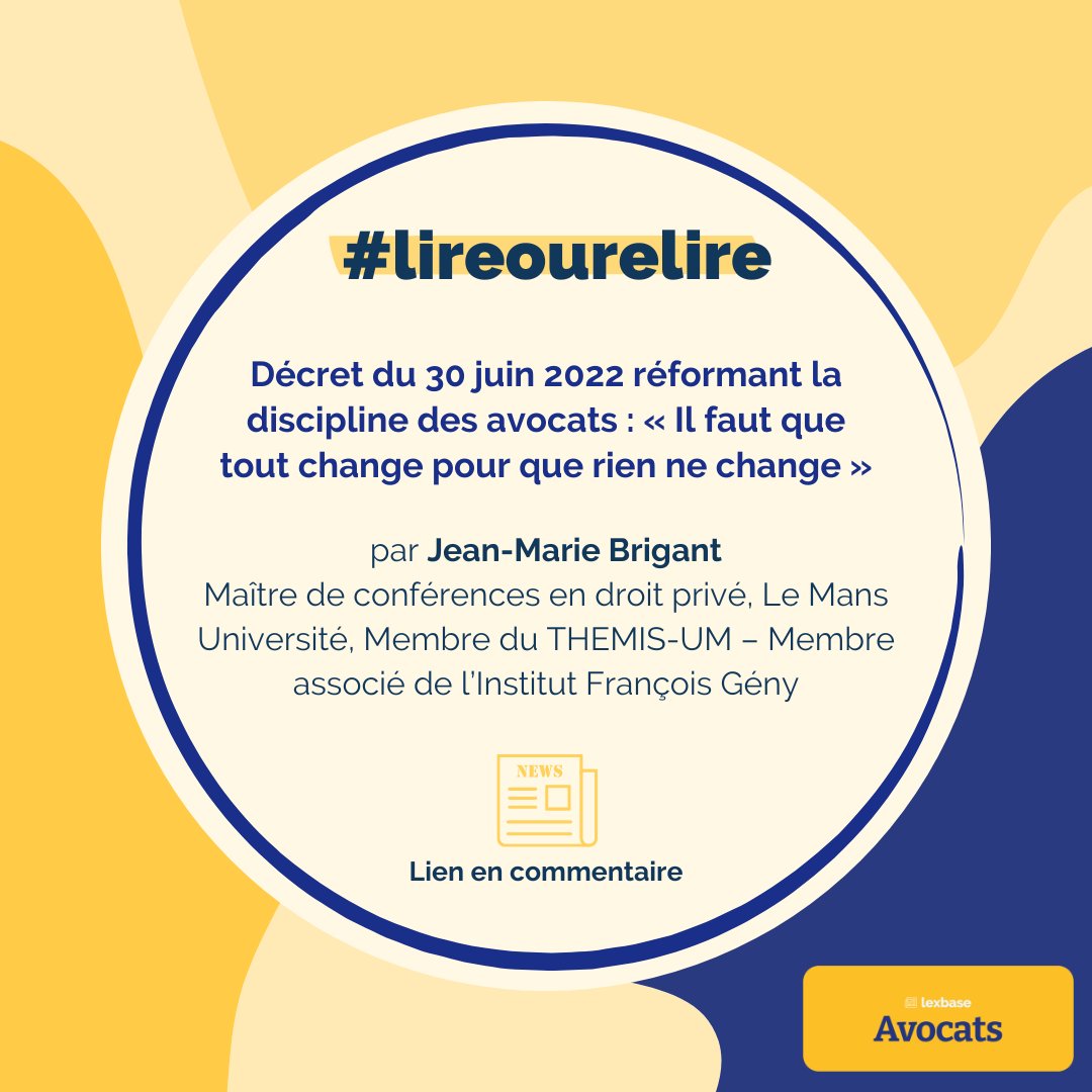 Lexbase Avocats tweet media