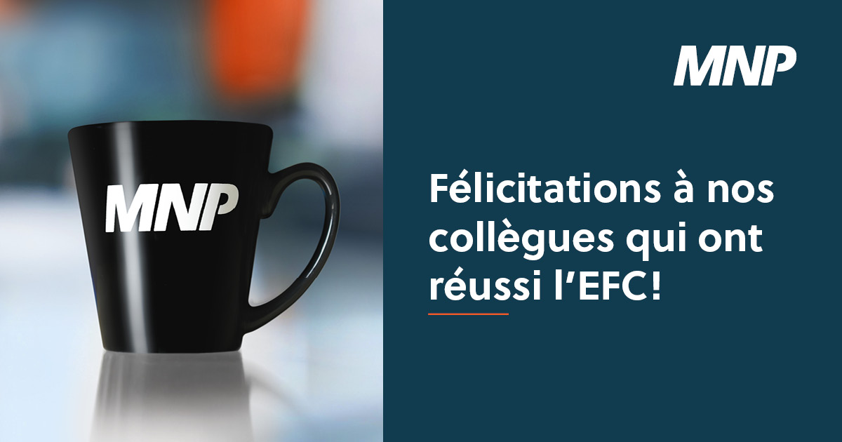 Nous sommes fiers de saluer les membres du cabinet partout au Canada qui ont réussi l’Examen final commun (EFC) de 2022. D’autres succès vous attendent et nous sommes impatients de vous voir atteindre votre plein potentiel. shr.link/sk2iu