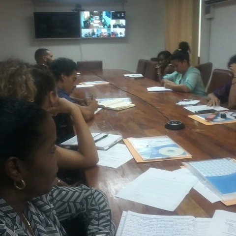 cubahist_natura's tweet photo. Sesiona vรญdeo conferencia de la Red de Museos y Salas de Historia Natural de Cuba ๐NatuRed๐, en la Agencia de Medio Ambiente #amacuba
#MNHNC
#NatuRed https://t.co/rJpxzqA85W