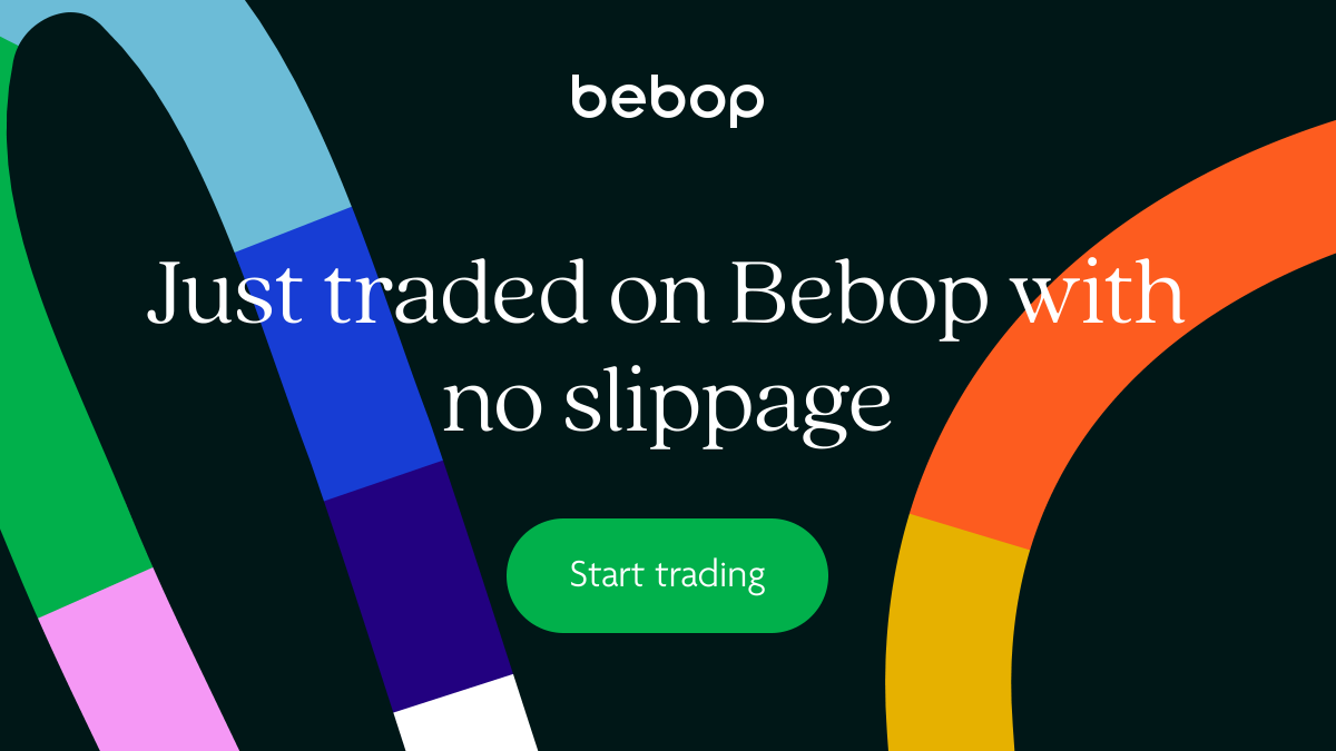 I just completed a one-to-one trade on <a href="/bebop_dex/">Bebop</a> with no slippage! $USDT -> $WETH