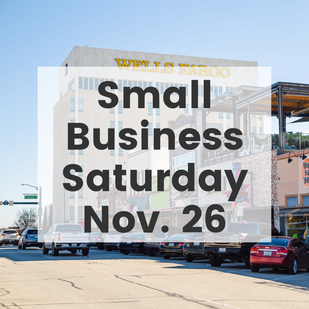 cityofdentontx's tweet photo. Tomorrow is Small Business Saturday! Shop local, Denton 🛍️ 

Supporting local businesses helps our community stay uniquely Denton. For ideas on where to shop local, visit  https://t.co/wVo0M4Q0Ae. https://t.co/gju9JQ3QU0