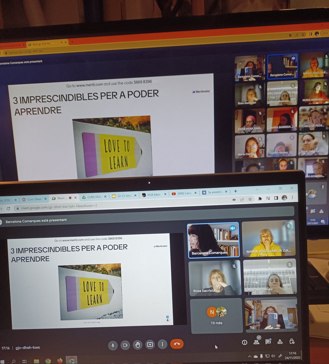 BcoFei's tweet photo. Acabem la primera formació en #DUA Bàsic d'aquest curs. Un plaer compartir i construir aprenentatge amb professionals de l'educació. La motivació i els bons vincles fan que cada sessió sigui única, intensa i molt enriquidora. #formació #DUAB @pat_deandres @elena_monfort66 https://t.co/zvVMhw8Eh6
