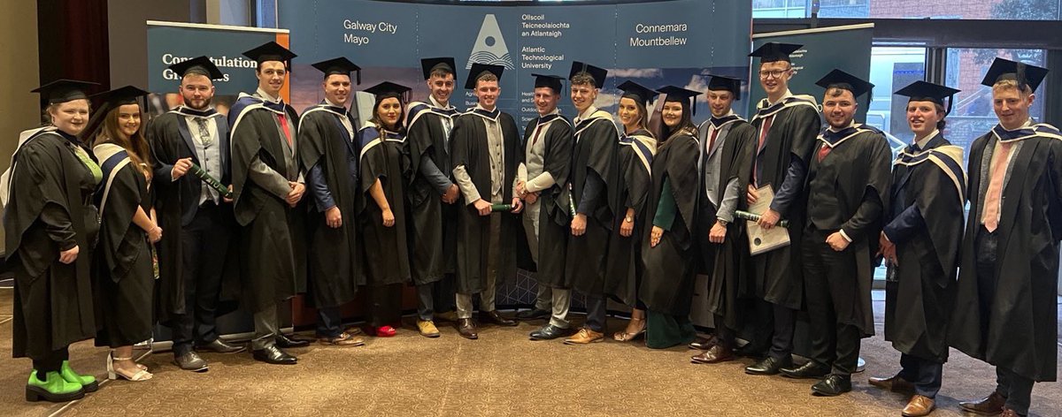 Huge congrats to the #CivilEngineering Class of ‘22 at <a href="/ATU_GalwayCity/">ATU Galway City</a> who graduated today. Best wishes to all for a happy and healthy career.
