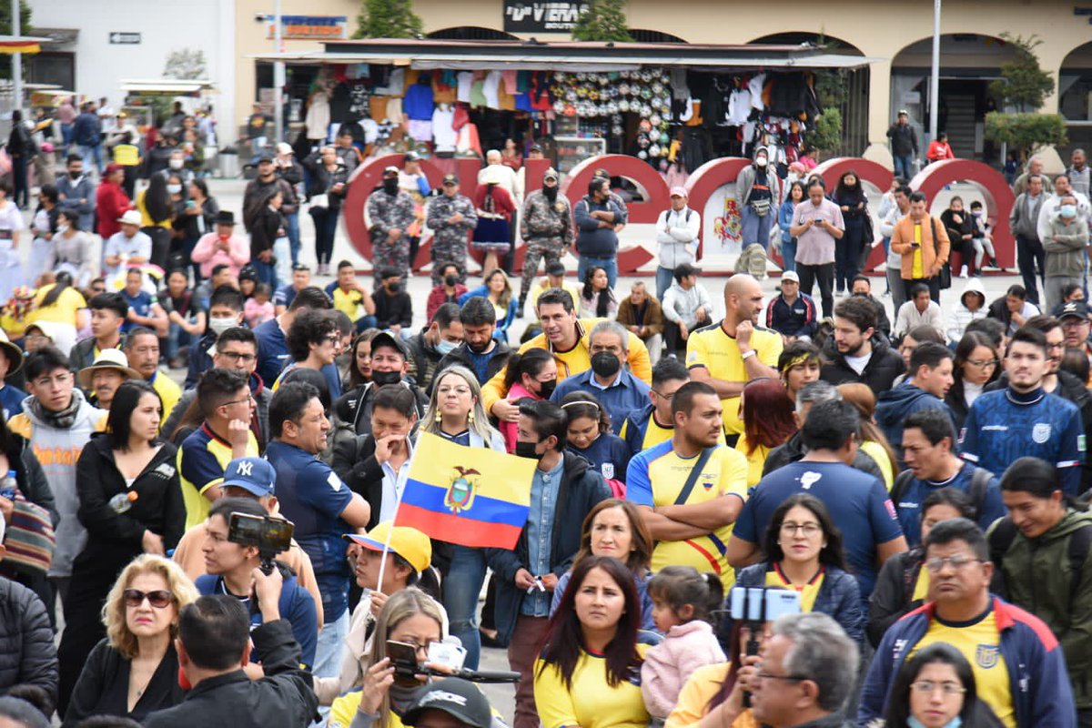 Haremos historia 🇪🇨
Ahora es el momento
¡Vamos Tri!