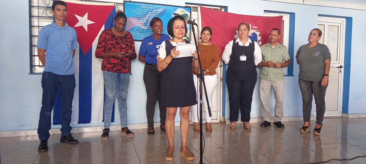 migueld9025's tweet photo. En el sexto aniversario de la desaparición física de Fidel y motivados en recordar su vida y su mejor obra, la Revolución, realizamos un hermoso matutino en la División Territorial de ETECSA Mayabeque https://t.co/LPl4Wsd8C1