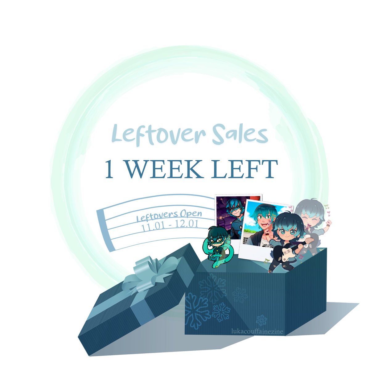 Less than 1 week left to get your Luka Zine leftovers. Make sure you get yours before they’re all gone! 🐍🎸

Store: lukacouffainezine.bigcartel.com