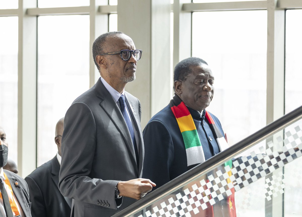 UrugwiroVillage's tweet photo. President Kagame also chaired the closed session of the Extraordinary Summit of The African Union where leaders discussed the key next steps to achieve industrialisation and economic diversification, and the operational tools to put in place to further implement the AfCFTA. https://t.co/IFb1y6EzkT
