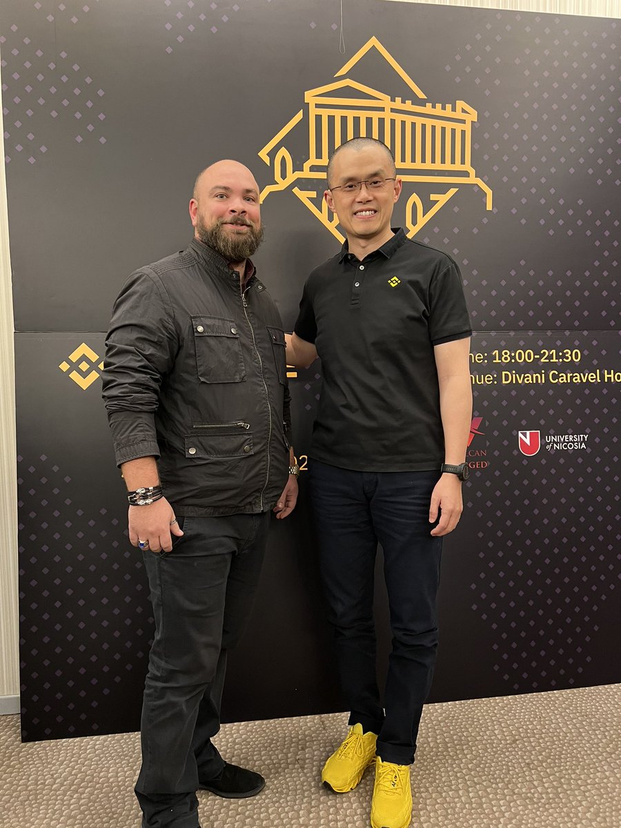 DaskalopoulosC2's tweet photo. #Binance #Greece #meeting https://t.co/9qJoJmHtKx
