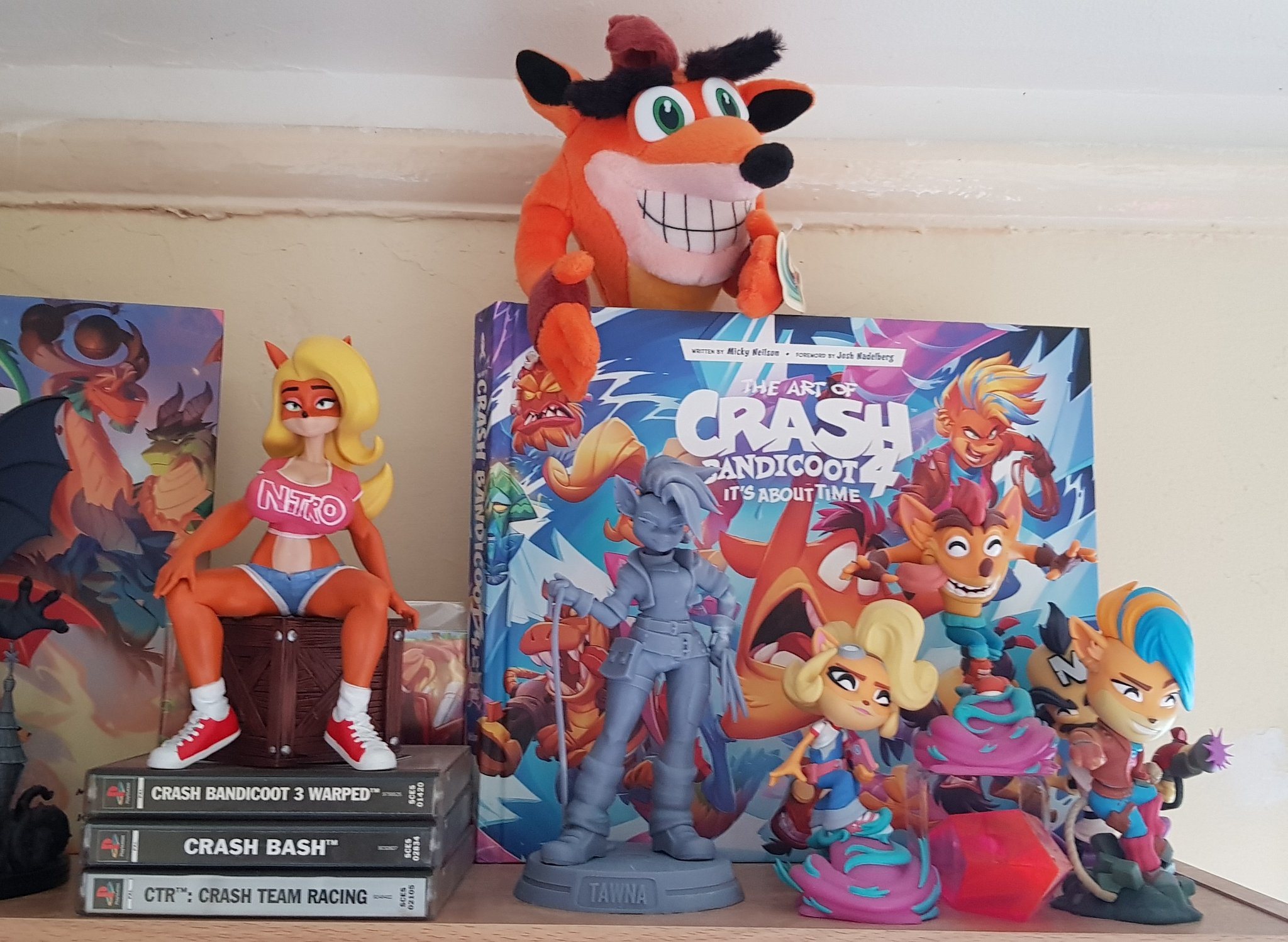 Adam Clowery on Twitter "Updated my Crash Bandicoot collection. 🙌 