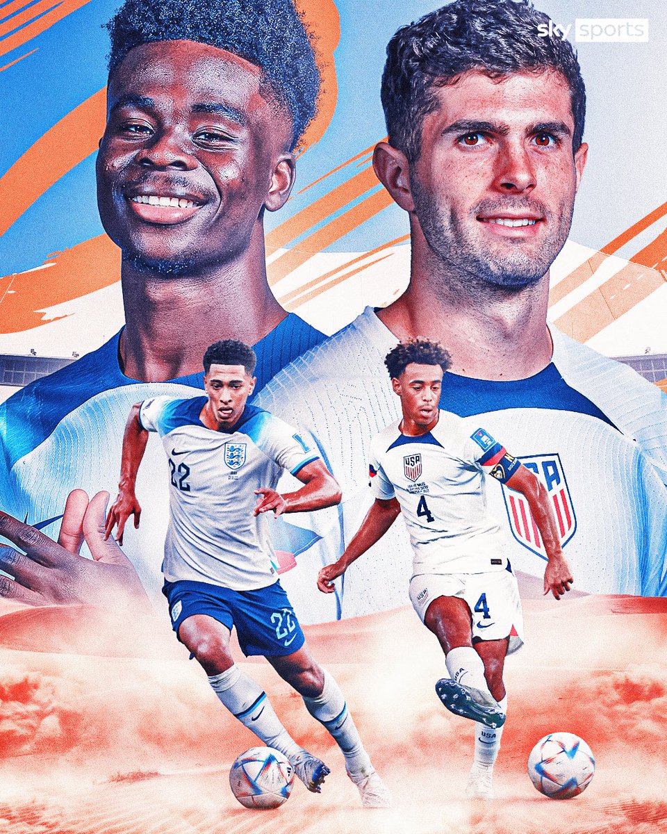 SkyFootball's tweet photo. 🏴󠁧󠁢󠁥󠁮󠁧󠁿 England vs USA 🇺🇸

Football vs Soccer ⚽

IT'S TIME... 🍿 https://t.co/3o3e9amhtW
