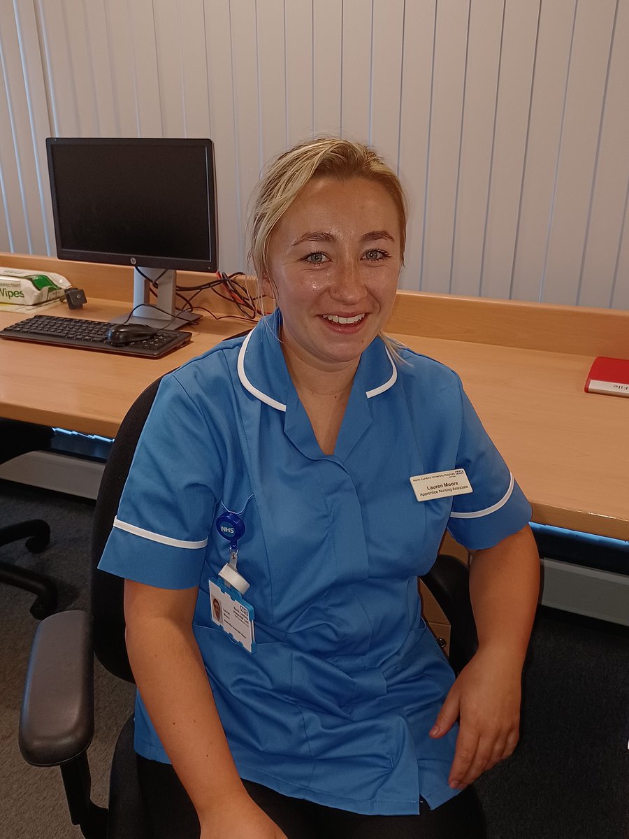 Looks who got her blues 💙 
Well done Lauren. #CarlisleHealthcareDNTeam <a href="/gem_k29/">GK</a> <a href="/rebeccasimpson1/">Rebecca Simpson BSc RNA/SPQDN/ QN</a> <a href="/TheWarwick51/">⭐TheWarwick5</a>