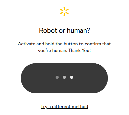 NickG365's tweet photo. @Walmart's out here doing their best to save me money.  PeremiterX, Distil, et al. are the easiest ways to drive away actual customers. https://t.co/dWC1ZAZWRH