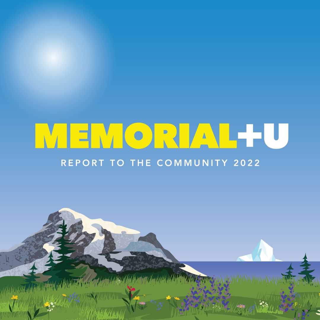 You’re invited to Memorial’s Report to the Community 2022!
On Friday, Dec. 2 at 11 a.m. join @vianne_timmons &amp; campus leaders as we connect all 6 campuses in conversation &amp; a Q&amp;A. ow.ly/KLeW50LNUhG <a href="/grenfellcampus/">Grenfell Campus</a> <a href="/marineinstitute/">Marine Institute, Memorial University</a> <a href="/LabradorCampus/">Labrador Campus</a> <a href="/signalcampus/">Signal Hill Campus</a> <a href="/munharlow/">Harlow Campus, Memorial University</a>