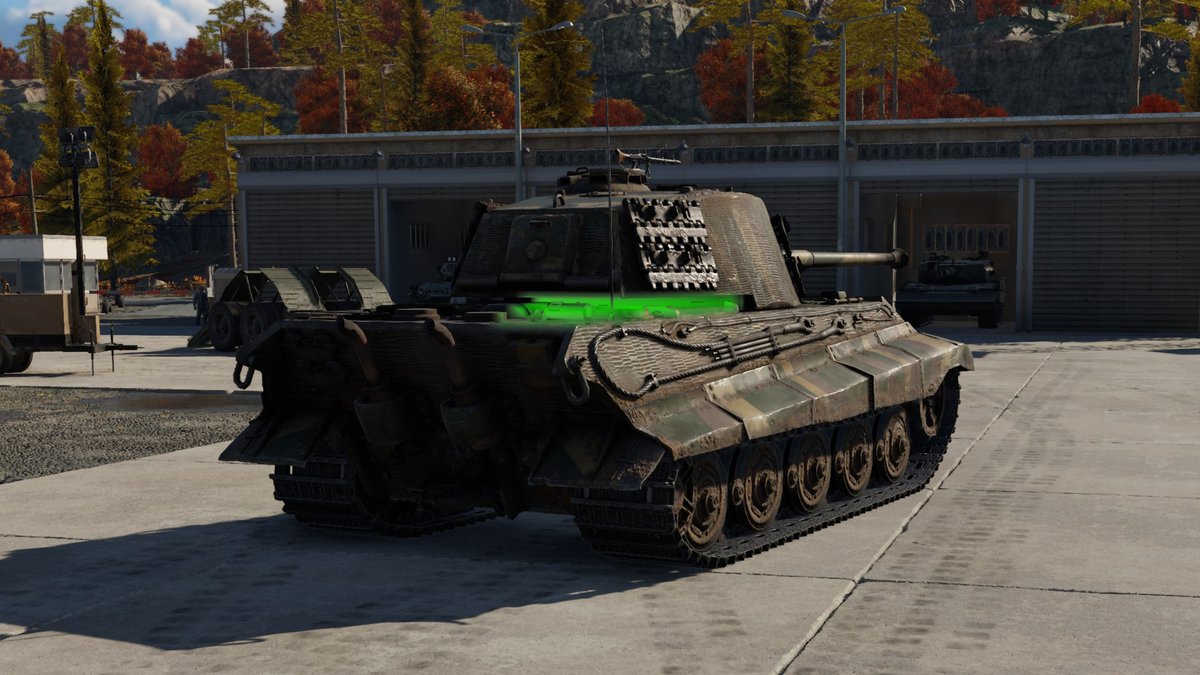 You can "map" a tank weakspots in the hangar against specific ammo, super useful. Here, an M22 M51B1 vs Tiger 2H at 100m.