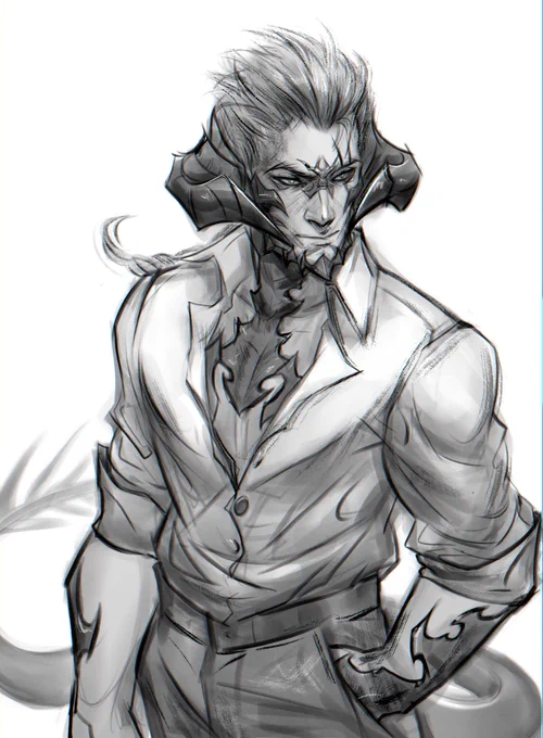 My boy Sekhyar #FFXIV #FFXIVART #Au_Ra 