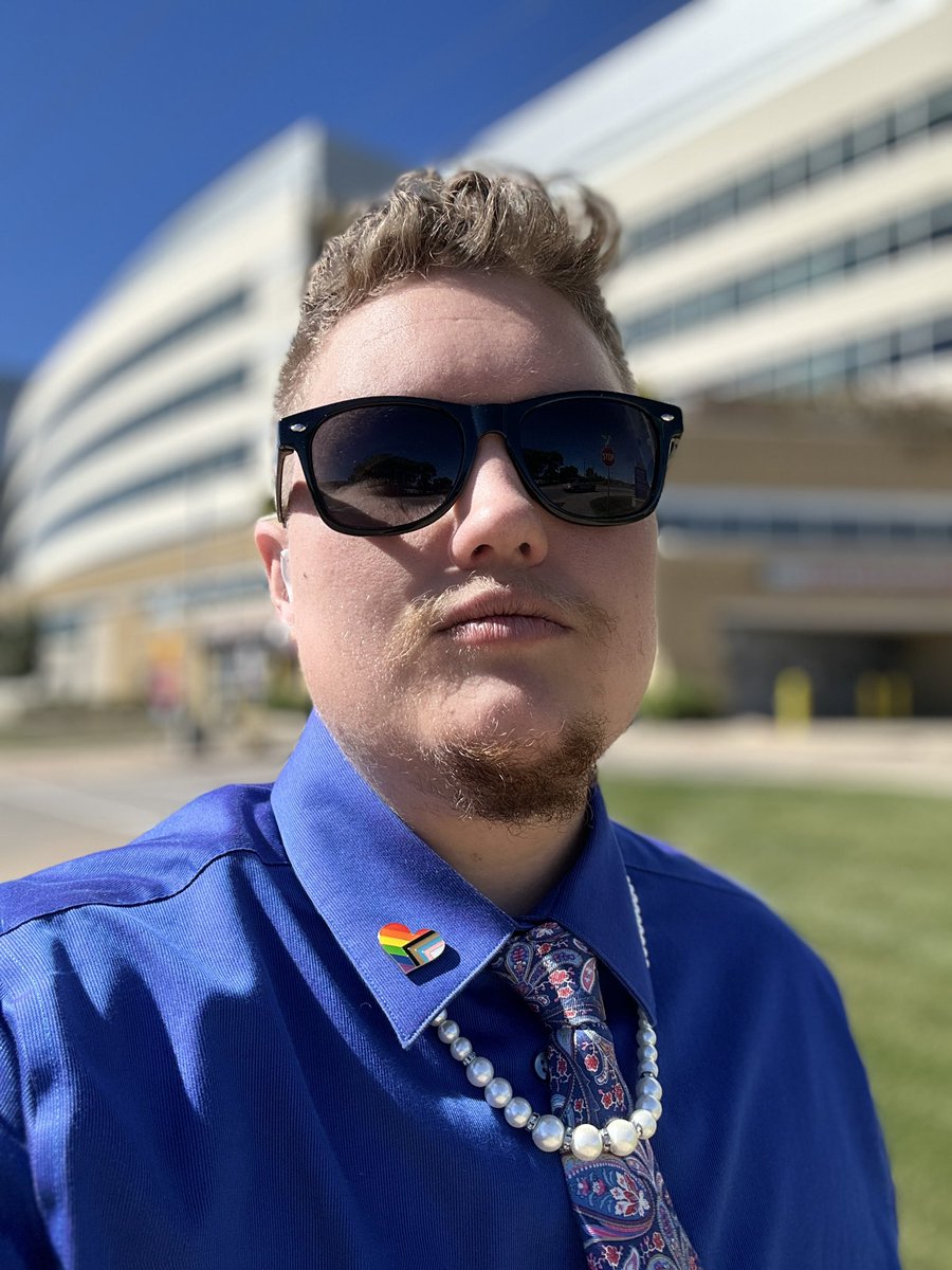OpeImTransAJ's tweet photo. @Ledgemd When I’m not bustin my queer ass on the scenes of some of the most epic political show-downs. I’m out in #WesternWI as a #TransMasc #NonBinary advocating in my community as a #transrights activist. https://t.co/kct3uGifug