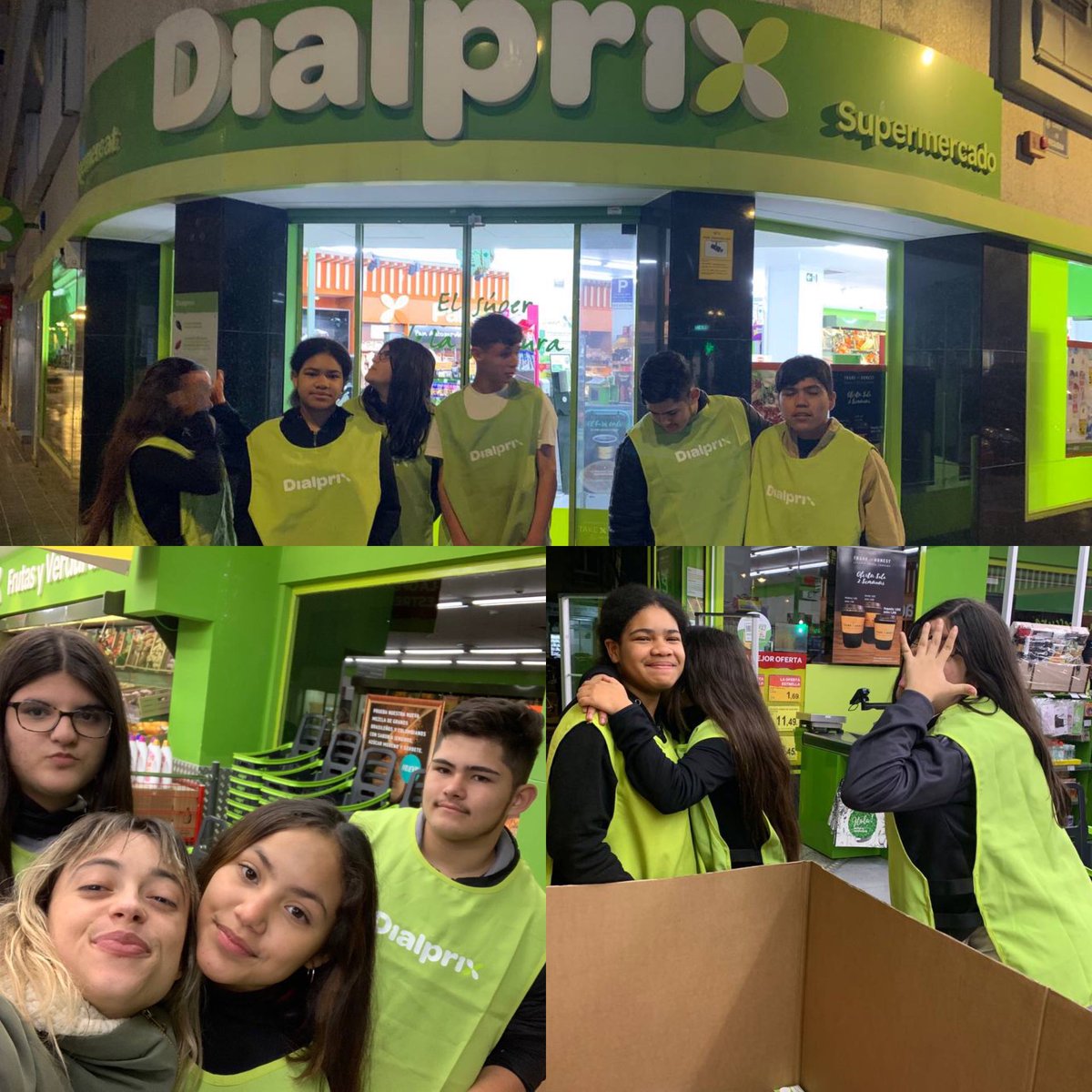 sedvies's tweet photo. Hoy ha empezado La Gran Recogida de Alimentos 2022 y los/as jóvenes de sed-vies no se lo han perdido.

Durante todo el día, diferentes grupos han colaborado, recogiendo alimentos en diferentes supermercados e informando de ello. 

#Prosocialidad
#GranRecogidadeAlimentos https://t.co/IbcaY8sp9R