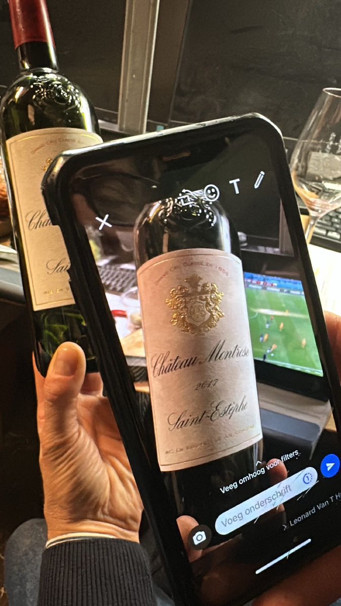 Sterk spul. Château #Montrose #SaintEstephe