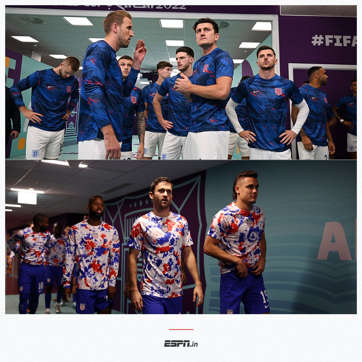 ESPNIndia's tweet photo. It's time for the big one - FOOTBALL vs SOCCER 😅

Which side are you on? 🏴󠁧󠁢󠁥󠁮󠁧󠁿󠁧 or 🇺🇸?

#ENGUSA #FIFAWorldCup #Qatar2022 https://t.co/GxSAPSMptS