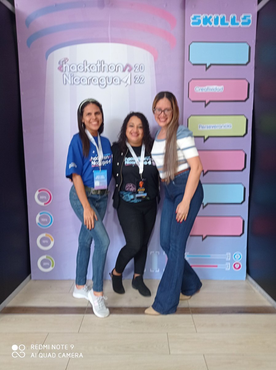 LaZelayita's tweet image. La experiencia está increíble.✨💛✨
Deben ir full recomendado en este súper universo  que nos brinda #Hackathon2022
completamente gratis.👀
📍Olof Palme Managua Nicaragua🚀
#UnidosEnVictorias 
@FloryCantoX @QuenriM