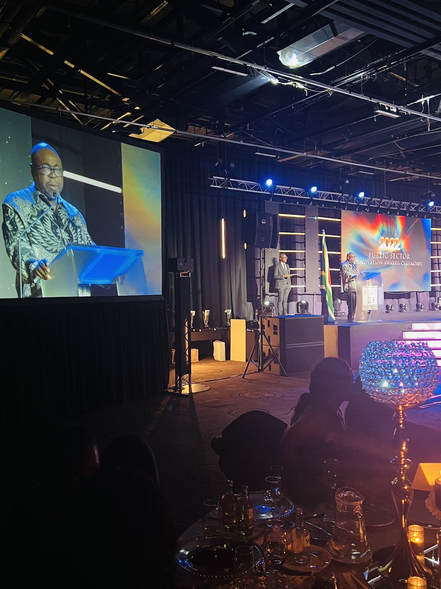 cpsi_sa's tweet photo. ( Acting) Minister for Public Service and Administration @Mr Thulas Nxesi giving the keynote address at the #PSIAwards2022 celebrating 20 years of #unlockinginnovation https://t.co/iI1s90uYe2
