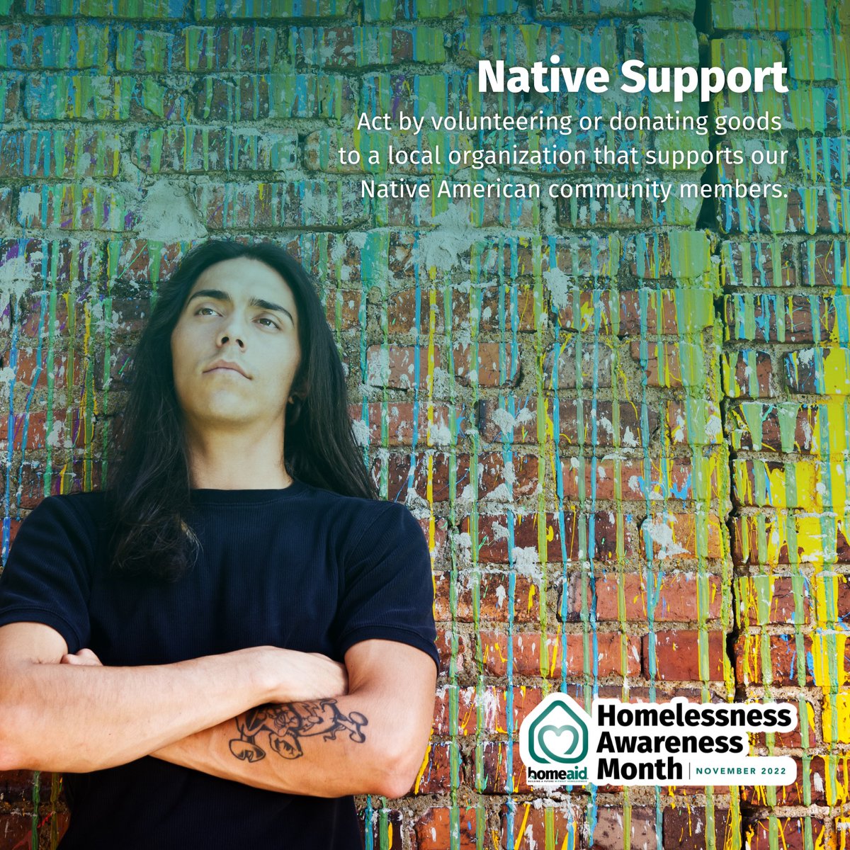 HomeAid_Sac's tweet photo. Did you know, “#Unsheltered #homelessness is elevated among Native American individuals. 56 percent are sleeping in locations
not meant for human habitation.” 

Act today by #donating to local organizations. https://t.co/p2GYJAh7ND