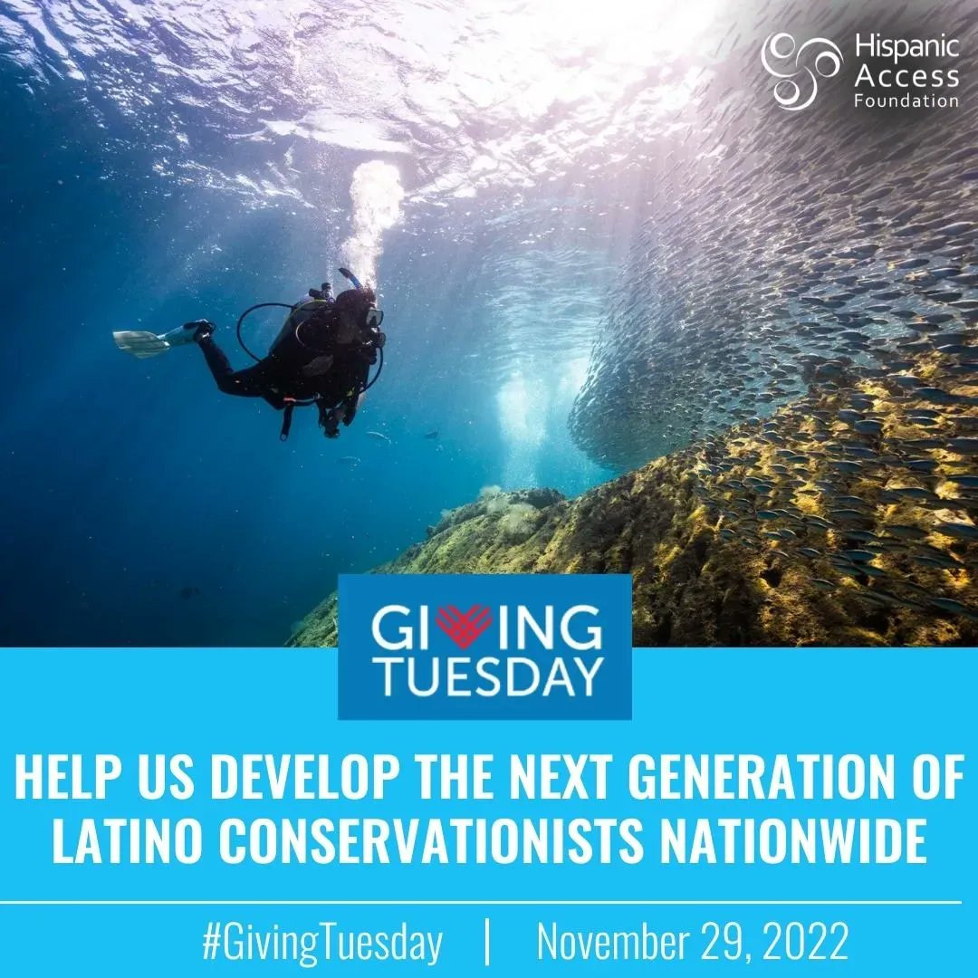 Our conservation team works toward closing the #NatureGap every day and continues to fight to provide equal access to public lands for communities of color. Give here today: bit.ly/GivingTuesHAF2… #GivingTuesday2022