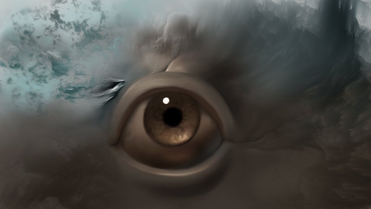 TaronForMost's tweet photo. Vervette Sandbox (telephone doodle). I was just talking with a friend of mine, doodling around without thinking about it...  there just is something about the sandbox.

#abstractartwork #eye #fluidart #digitalpainting #vervette https://t.co/IIKh47akuA