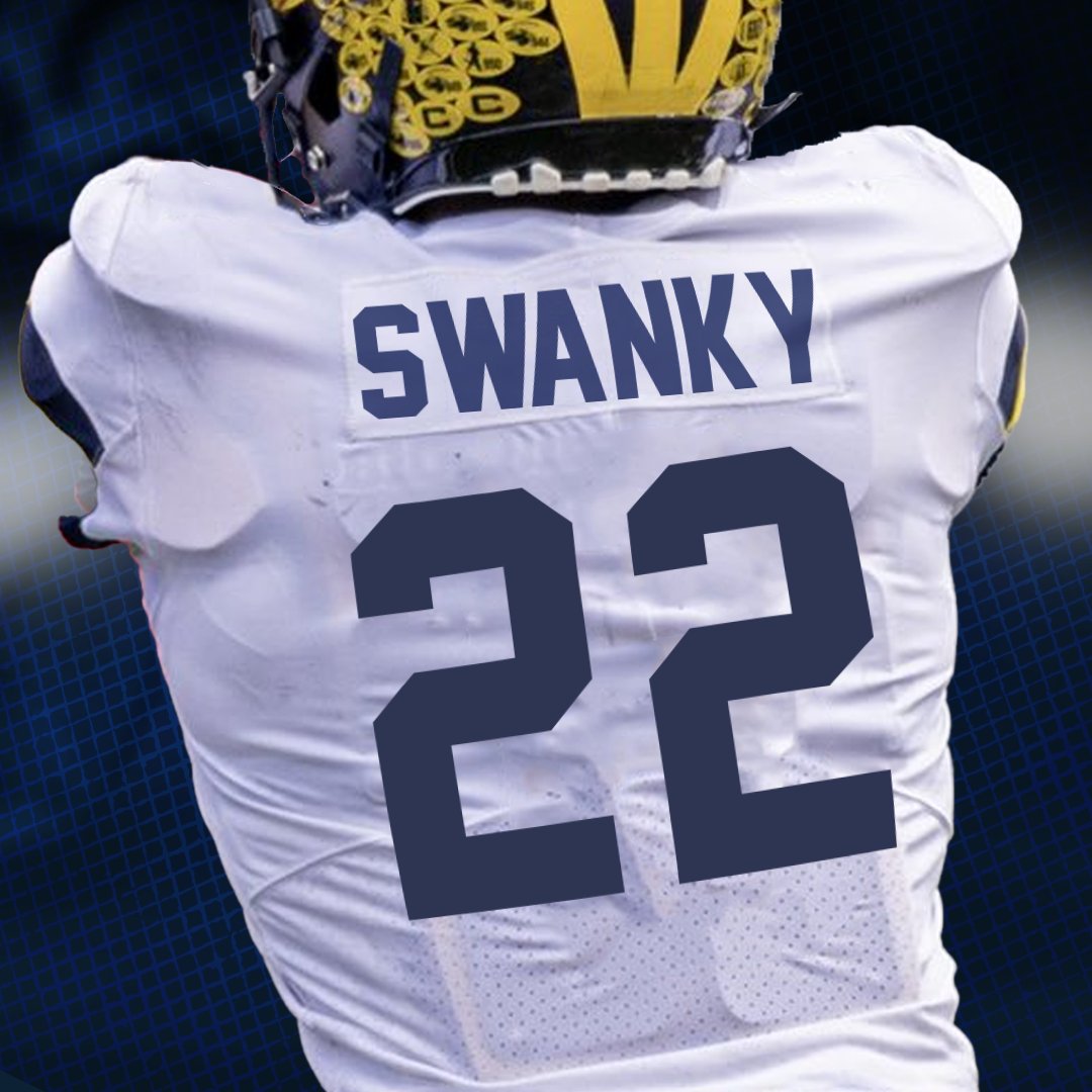 swankywolverine's tweet photo. Anyone want a white Michigan jersey pfp for tomorrow's game?

RT and like this tweet and reply with name and number.  Must be following.

Will try to do as many as I can get to https://t.co/ssJjalTT9l