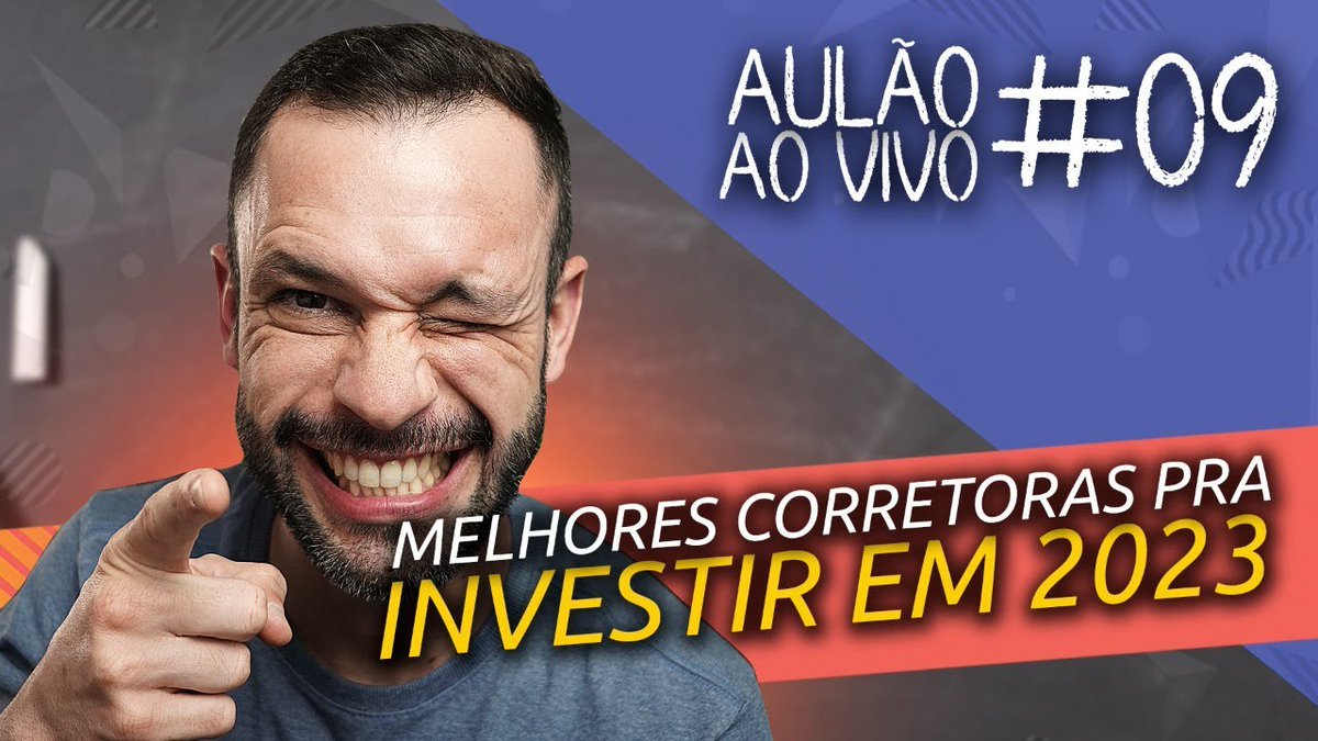 financas's tweet image. Quais são as MELHORES CORRETORAS para 2023? Onde devo investir meu dinheiro? #aulão ao vivo dlvr.it/SdMx7K